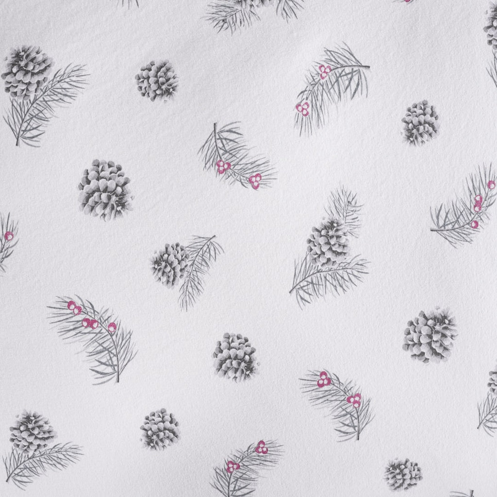Winter Pine Velvet Flannel Sheet Set - ameridown 