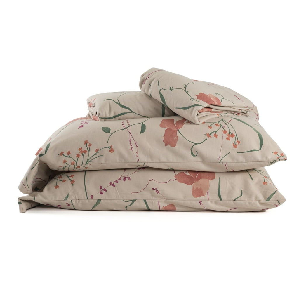 Fall Garden Velvet Flannel Sheet Set - ameridown 